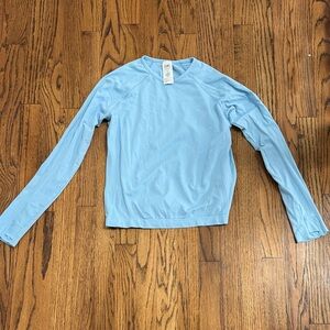 Athleta Sky Blue Long Sleeve Shirt